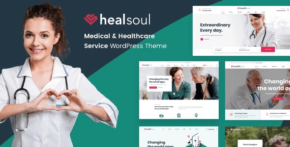 Healsoul 1.9.4 – Medical Care, Home Healthcare Service WP Theme